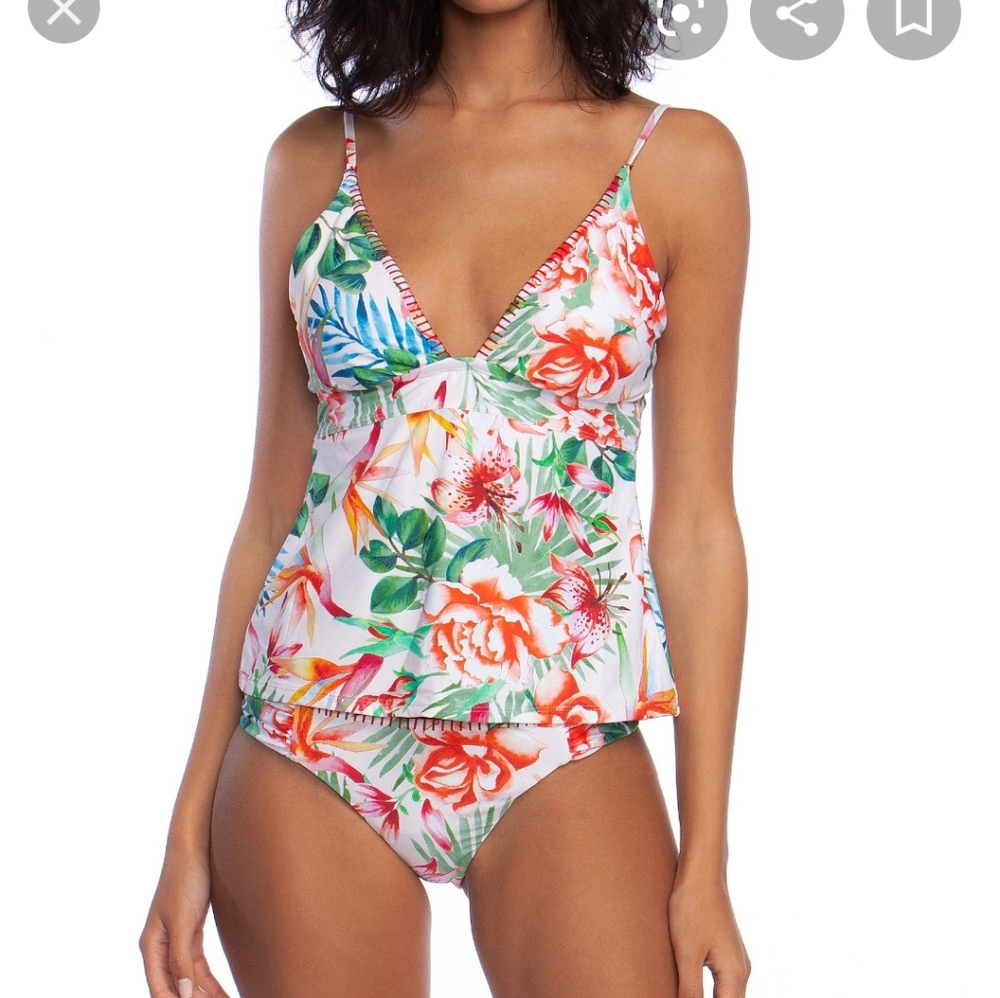 Lucky Brand Swimsuit Sunny San DiegoTummy control